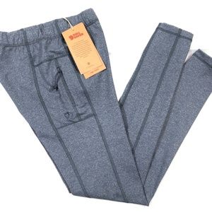 FJALLRAVEN High Coast Tights Navy, women's XXS